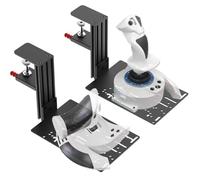 Supporto da ufficio compatibile con JUYEER Thrustmaster Sol-R 4 Hotas, T-Flight Hotas One, T-Flight Hotas 4, T-Flight Hotas X, Sol-R2 HOSAS, Farmstick et TCA Quadrant Boeing Edition (Lotto di 2)