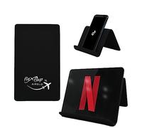 Supporto da viaggio per cellulare con patta flessibile e supporto flessibile per tablet, per scrivania, letto, tapis roulant, casa e in volo, accessori da viaggio in aereo, gadget indispensabili da