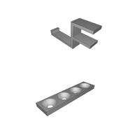 Supporto Davanzale per Egg Shaker Percussioni Porta 4 Shaker Organizer Set