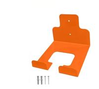 Supporto Decespugliatore Organizzatore for garage 2 pezzi, porta rifinitore | Gancio for utensili elettrici da giardino, supporto for sarchiatore, prato a parete, siepe(Orange)