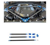 Supporto Del Motore Per BMW G80 Per M3 G82 G83 Per M4 2021-2023 2024 G87 Per M2 Barra Rinforzo Motore Fibra Carbonio Secco Supporto Bilanciere Leva Trave Bilanciamento Staffa Generatore(Blu)
