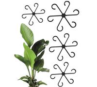 Supporto Della Pianta Monstera - 4 Pezzi Supporto per Monstera da Giardino,Portastelo per Alocasia | per Giardino Interno Balcone Pothos Orchidea Bonsai Giardinaggio Giardinieri