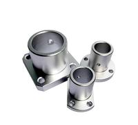 Supporto dell'albero guida, base di supporto dell'asse ottico, sede di supporto dell'asse ottico, flangia piatta rotonda, supporto dell'asse ottico 8 10 12 15 16 20 25 30 35 40 50(12mm,Square)
