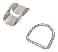 Supporto dell'anello a D dell'acciaio inossidabile per i supporti laterali del carro armato di ARA con materiale resistente per uso dell'ambiente marino (B)