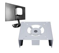 Supporto Desktop Metallico Adatto per Mac Mini M4, Mini Computer Desktop con Chip M4, Supporto a Parete, Sotto la Scrivania, Monte Monitor