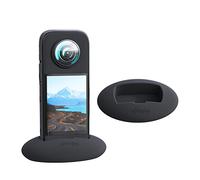 Supporto di base del supporto del silicone della macchina fotografica per Insta360 X3 Protezione da tavolo Base protettiva del supporto del supporto verticale della macchina fotografica di azione