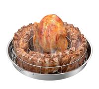 Supporto Di Cottura per Costine,Supporto Pollo BBQ per Costolette E Arrosto Di P
