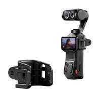 Supporto di Espansione per Insta360 Luna Ultra Adattatore Multifunzionale Supporto per Scarpa Fredda a Sgancio Rapido con Microfono Schiuma Antivento per 360 Luna Ultra