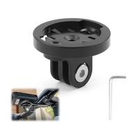Supporto Di Estensione In Alluminio Compatibile con Garmin, Edge, Computer Da Bicicletta, Staffa Di Estensione Per Manubrio Bici, Adattatore Stabile E Robusto, Leggero Con Fori Di Montaggio 22mm