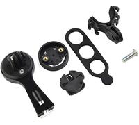 Supporto di estensione per manubrio in lega di alluminio per computer Garmin, compatibile con Roubaix Tarmac SL7, staffa di supporto per GPS da manubrio per bicicletta, nero attraente