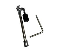 Supporto di estensione per piatti per batteria Staffa di montaggio per piatti regolabili Heavy Duty Telaio in metallo Accessorio per batteria professionale Piatti Braccio Adattatore per supporto per