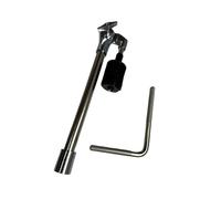 Supporto di estensione per piatti per batteria Staffa di montaggio regolabile Heavy Duty Telaio in metallo Supporto professionale per accessori per batteria