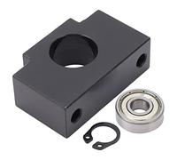 Supporto di Fine Corsa per Vite a Sfere BF10 in Acciaio Carbonio - Kit Accessori Compatibile SFU1605 SFU1204 - Supporto Robusto ad Alta Precisione per CNC e Attrezzature Meccan