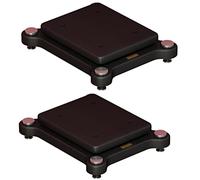 Supporto di isolamento per subwoofer con chiodo fisso in rame per una migliore qualità del suono e stabilità nei sistemi audio domestici