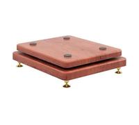 Supporto di isolamento subwoofer con chiodo fisso in rame per monitor da studio e home theater