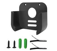 Supporto di Montaggio a Parete per A.pple TV, Supporto di Staffa per TV Box, Staffa di Parete per Scatola di TV, TV Box Wall Mount Holder, Compatibile con Tutte le Generazioni di A.pple TV e 4K (Nero)
