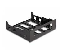 Supporto di montaggio DeLOCK 3.5" - 5.2" Plastico Nero
