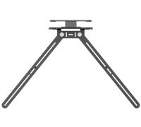 Supporto di montaggio Logitech per fotocamera Rally, Rally Bar, Rally Bar Mini Supporto di montaggio su TV o schermo per barre video Rally