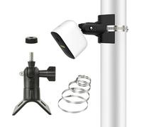 Supporto di montaggio per fotocamera, Palo lampeggiante, Staffa di montaggio universale, per Ring Spotlight Cam Plus/Pro/Solar Panel/Pan Tilt, accessori per Ring Outside Camera (nero)