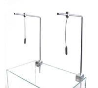 Supporto di montaggio regolabile per acquario Supporto universale per luce per pesci Kit di sospensione Accessori per acquario