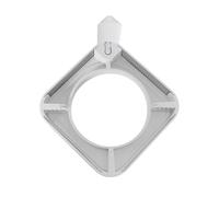 Supporto di raffreddamento da tavolino di risparmio di spazio per il 2024 con il bottone di potere superiore e la costruzione dell'ABS ha integrato il bottone