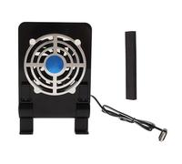 Supporto di raffreddamento del telefono Staffa di telefono regolabile pieghevole con ventola di raffreddamento per la lettura Staffa di supporto robusta per lavoro Tablet