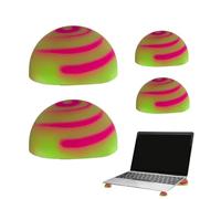 Supporto di raffreddamento per laptop | cuscinetto emisfero in silicone portatile - Rialzo multifunzionale 'emisfero antiscivolo stabile, supporto di raffreddamento per la casa, azienda