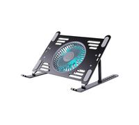 Supporto di Raffreddamento Portatile per Laptop, Ventilatore Potente e Silenzioso A 3 Velocità, Adatto per Laptop da 17,3 Pollici, Nero