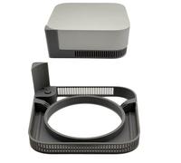 Supporto di raffreddamento + pulsante di accensione adatto per Mac Mini M4 2024 pulsante di accensione superiore stampa 3D interruttore a pressione + base di raffreddamento, facile