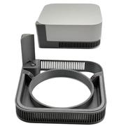 Supporto di raffreddamento + pulsante di accensione adatto per Mac Mini M4 2024 Pulsante di accensione superiore stampa 3D interruttore a pressione + base di raffreddamento, facile