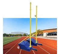 Supporto di rete di Badminton robusto con base ponderata, post di pallavolo portatili per il gioco interno all'aperto, facile installazione dell'attrezzatura di allenamento del tribunale per il divert