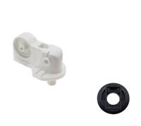 Supporto di ricambio girevole con collo articolato per ventilatori da terra, da tavolo e da parete, collo d'oca regolabile in plastica per una circolazione ottimale dell'aria, per una struttura
