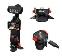 Supporto di ricarica a sgancio rapido magnetico per Insta360 Luna Ultra, in lega di alluminio Mini treppiede Staffa da tavolo Supporto per base per fotocamera Insta360 Luna Ultra Accessori