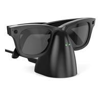 Supporto di ricarica aggiornato per occhiali Ray Ban Meta Smart, completamente compatibile con Wayfarer, Headliner, Skyler Gen 1 e Gen 2, ricarica stabile, non compatibile con modelli Oakley HSTN e