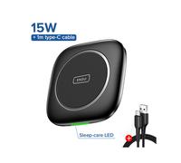 (Supporto di ricarica da 15 W) Caricabatterie wireless Supporto di ricarica rapida da 15 W per iPhone