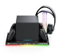 Supporto di ricarica e custodia DLX+LED con ventola di raffreddamento