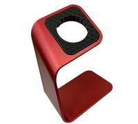 Supporto di ricarica in lega di alluminio per 1 2 3 4 5 con sicuro, rosso | Dock station in alluminio anodizzato con presa sicura e posizione inclinata dell'esposizione per la ricarica da tavolo