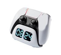 Supporto di ricarica per controller di gioco Dock Station con visualizzazione dell'ora Orologio e luce Gamepad Stand Base multifunzione