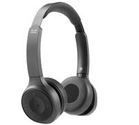 Auricolare Bluetooth over-ear USB Cisco 730 nero con cancellazione attiva del rumore
