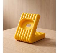 Supporto di ricarica per Fitbit Air, colorato ed elegante, con gestione dei cavi e base stabile per accessori fitness intelligenti (giallo)