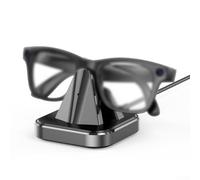 Supporto di ricarica per META per occhiali Ray-Ban, base compatta in ABS con supporto stabile per accessori smart eyewear