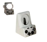 Supporto di ricarica per orologio compatibile con Huawei Watch Series, in silicone antiscivolo, gestione dei cavi da tavolo, stile controller di gioco (grigio)