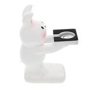 Supporto di ricarica per orologio con decorazione a forma di coniglio: base di