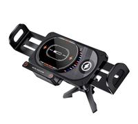 Supporto di ricarica per smartphone girevole da auto, 12,99 x 7,6 x 7,3 cm, in ABS, PC, silicone, design senza fili, per autostrade, guida in città, servizi taxi, condivisione di corse