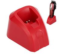 Supporto di Ricarica per Tagliacapelli Elettrici, Accessorio di Ricambio Compatibile con Base di Ricarica a Presa per Uso Domestico Maschile Rosso