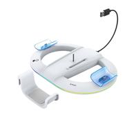 Supporto di ricarica RGB verticale e luminoso per PS5 / PS5 Slim / PS5 Pro