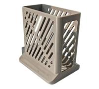 Supporto di ricarica USB compatto con fori di ventilazione e base antiscivolo per aree di lavoro organizzate Supporto da tavolo per la gestione dei cavi