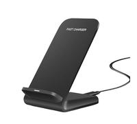 Supporto di ricarica wireless - Abs, base portatile | Design sottile da 15 W con luce adattiva, stazione di montaggio angolare per telefono, per organizzazione, uso in camera da o comodo