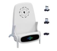 Supporto di ricarica wireless - Caricatore rapido 15 W magnetico a forma di mini sedia | Stazione di ricarica per ufficio, comodino & decorazione