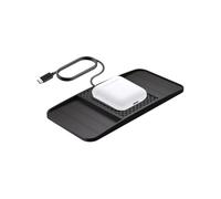 Supporto di ricarica wireless per auto, caricabatterie per smartphone per veicolo, caricatore rapido per telefoni tablet, auricolari, conducenti, operatori di veicoli